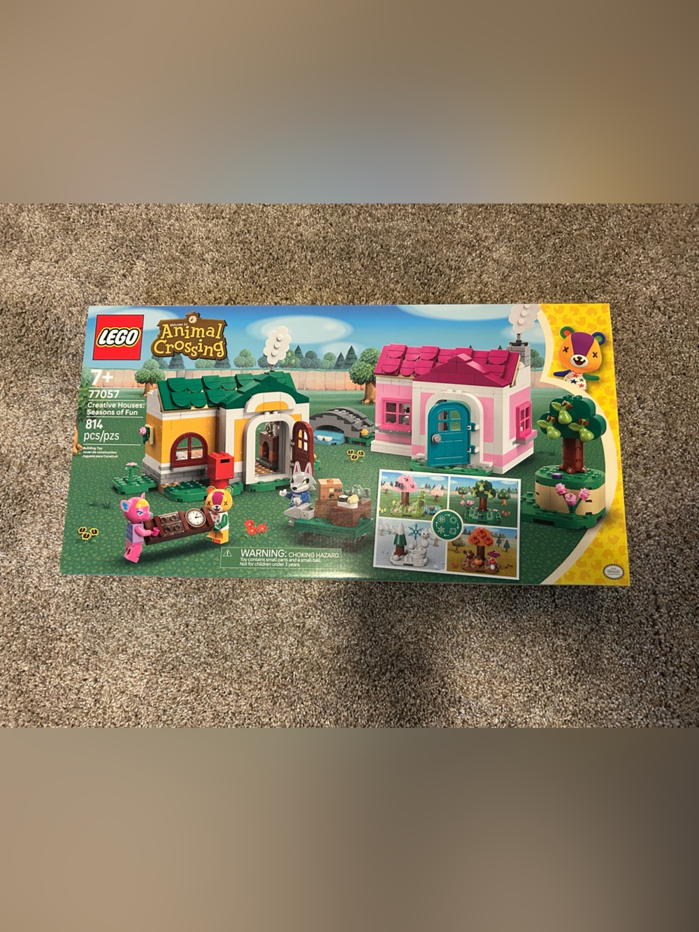 LEGO Animal Crossing Creative House: Seasons of Fun Playset - NIB